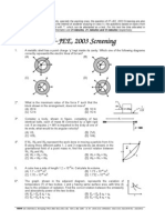 FIITJEE Solutions To IIT JEE-2003 Screening Paper