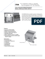 Installation and Operating Manual Model 440/450 Electronic Switch