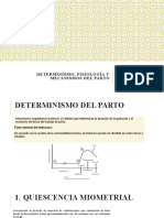 Determinismo, Fisiología y Mecanismos Del Parto