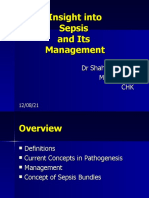 Management of Sepsis, Surviving Sepsis Campaign Guidelines