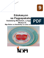 Edukasyon Sa Pagpapakatao: Ikalawang Markahan, Linggo 3 at 4 - Modyul 6