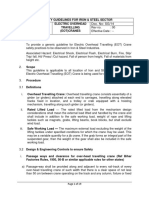 SG-14 Safety Guideline For Work On Electric Overhead Travelling (EOT) Crane