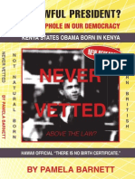 NATURAL Born Citizen Chapter of Never Vetted by Pamela Barnett