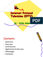 Internet Protocol Television (IPTV)