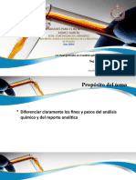 1.2. Pasos Generales en El Análisis Químico y Utilización Del Reporte Analítico.