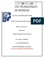 Costos Predeterminados