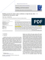 Building Porosity For Better Than Urban Ventilation in High-Density Cities