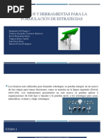 Modelos y Herramientas para La Formulacic3b3n de Estrategias