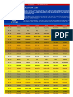 RAL Color Chart