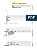 Apostila - Introdução A Fertilidade Do Solo, 2011, 22p