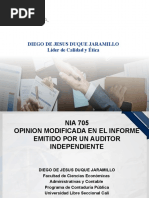 7-2021 - II Nia 705 Opinion Modificada en El Informe Emitido Por Un Auditor Independiente