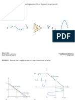 FIGURE 9-1 Basic Class A Amplifier Operation. Output Is Shown 180 Out of Phase With The Input (Inverted)