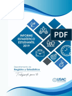 Informe Estadistico Estudiantil 2019