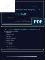 Light Detection and Ranging
