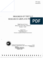 Progress of The X-15 Research Airplane Program