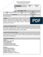 Plano de Ensino - Teologia Biblica