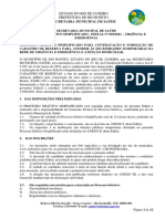 Edital Processo Seletivo Da Saúde - Edital 003.2021 - Urgência e Emergência