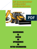 Curso de Operador de Retro Excavadora.