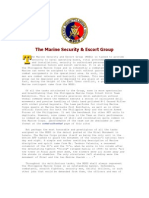 Philippine Marine Corps - The Marine Security & Escort Group