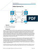 Chapter 4 Lab 4-2 - Multiple Spanning Tree: Topology