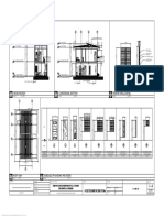 D C B A 1 3 2: Longitudinal Secttion Cross Section Window Grills Detail