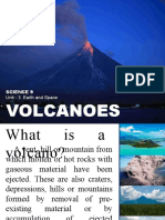 Volcanoes: Science 9 Unit - 3 Earth and Space