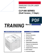 Samsung CLP 500 Series SVC Manual