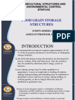 Food Grain Storage Structures: Agricultural Structures and Environmental Control BTAP3105