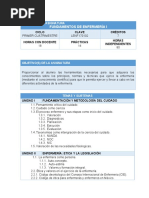 Fundamentos de Enfermería I