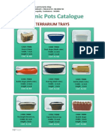 Ceramic Pots Catalogue - Terrarium Trays