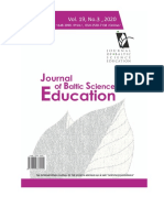 Journal of Baltic Science Education, Vol. 19, No. 3, 2020