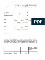 Ejercicio Resuelto de Planeacion de La Capacidad