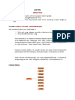 CHAPTER I - Concept of Work Energy and Power