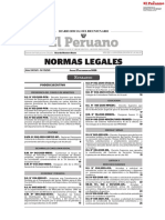 Normas Legales: Umario