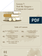 Lesson 7 - Noli Me Tangere Context & Content