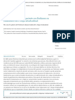 Plan de Cuidados para El Paciente Con Parkinson en Tratamiento Con L-Dopa Intraduodenal