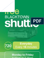 Blacktown Shuttle Brochure