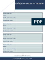 Multiple Streams of Income Worksheet