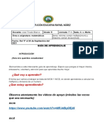 Guia de Aprendizaje de Matematicas - MCM y MCD