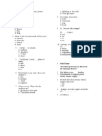 Soal Essay Jawablah Pertanyaan Dibawah Ini Denngan Benar!