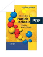 Introduction To Particle Technology, 2nd Ed (Martin Rhodes)