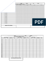 8608 Attendance Record and Completion Certificate in MS Word Format