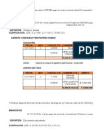 Ejercicios 6, 7, 8 de Laboratorio Contable Tercer Semestre