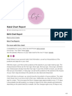 Natal Chart Report