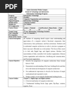 COA - Course Outline