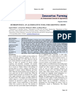 Thakur Et Al (2017) Hydroponic For Growing Crops