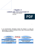 Chapitre 4 - Décision de Financement