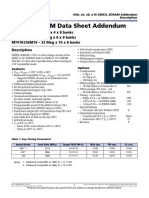 DDR3L SDRAM Data Sheet Addendum