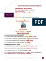 21-02-2021 Historia Del Derecho Segundo Parcial Rezagados