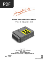 Notice Amphitec PTU80v4